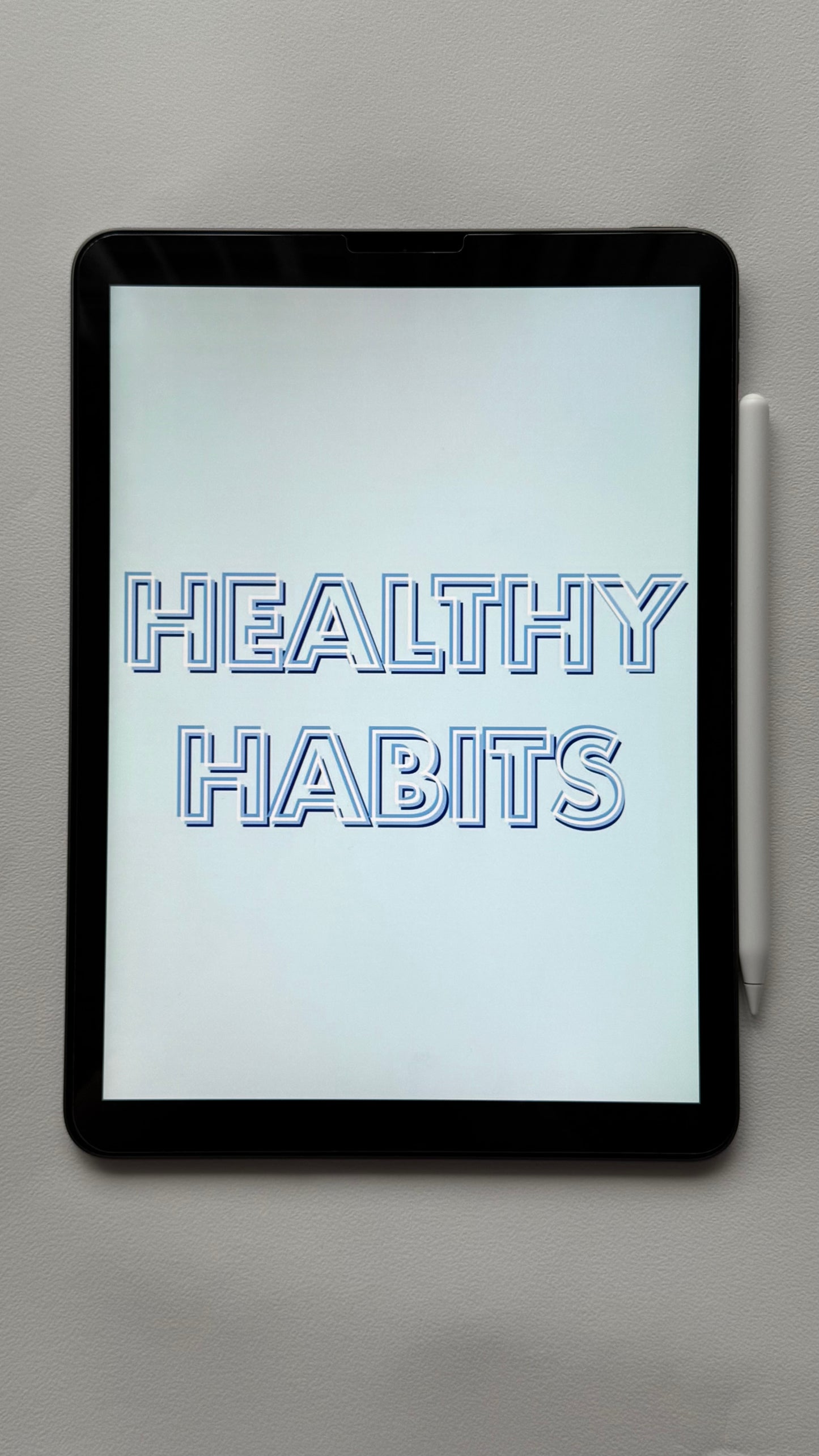 Healthy Habits Journal (Downloadable)
